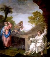 The Altarpiece of St Mary Redcliffe: The Three Marys at the Tomb (triptych, right panel)