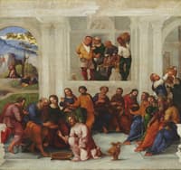 Christ Washing the Feet of the Disciples