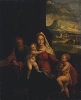 Holy Family with St John the Baptist