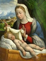 Christ Child Sleeping