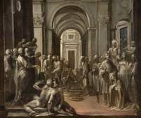 Saint Lawrence among the Poor and Sick