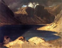 Loch Avon and the Cairngorm Mountains