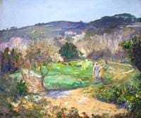 A Moorish Garden in Winter
