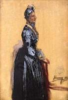 Lady Octavia Shaw-Stewart (sketch)