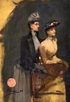 Mrs Cunningham and Mrs Wedderspoon (sketch)