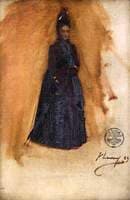 Mrs Francis Powell (sketch)