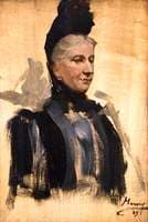 Mrs Stewart Clark (sketch)