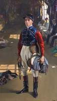 Stephen Donoghue in the King's Colours