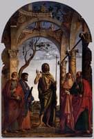 Saint John the Baptist with Saints