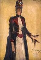 The Honourable Miss Cochrane-Baillie (sketch)