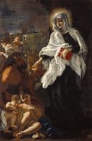 The Blessed Ludovica Albertoni Distributing Alms