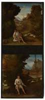 Scenes from Tebaldeo's Eclogues: Damon broods on his Unrequited Love / Damon takes his Life
