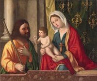The Virgin and Child with Saint James Major