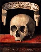 Memento Mori (verso of Portrait of a Man)