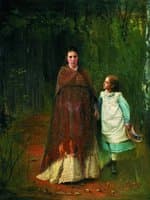 Portrait of the Artist’s Wife and Daughter