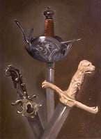 Three Sword Hilts