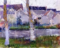 Study of Houses at Gres, France