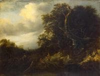 Road at the Dege of a Forest