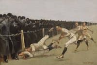 Touchdown, Yale vs Princeton, Thanksgiving Day, November 27, 1890