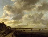 The Zuider Zee Coast near Muiden