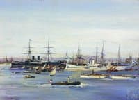 The Alexander Nevsky Frigate and Other Ships