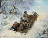 Children in the Sleigh
