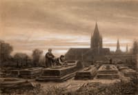 At the Cemetery