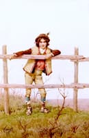 Peasant Lad at a Fence