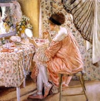 Before Her Appearance (La Toilette)