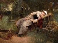 'In the silent woody places by the home that gave me birth'