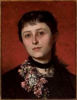 Portrait of Maria Popielów Godlewska