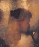 Girl with white flower