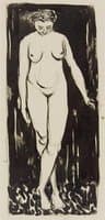 Standing Female Nude