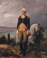 A portrait of George Washington