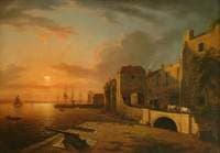 Southampton Town Quay at Sunset