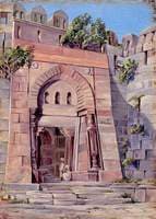 Gate of Tughlat, Shah's Tomb, Tughlaqabad, Delhi, India