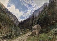 Das Anlauftal bei Gastein