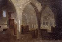 Interior of a Gothic Church