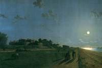 Walmer Castle by Moonlight