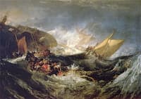 The Wreck of a Transport Ship