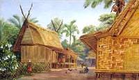 Mat Houses, Bandong, Java