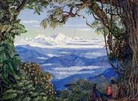 Mount Kanchenjunga from Darjeeling, West Bengal, India