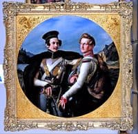 Double Portrait of Princes Friedrich Wilhelm of Prussia and Wilhelm zu Solms-Braunfels