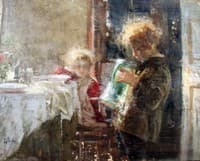 Interior with Children