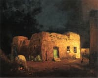 Firelight, Santa Cruz Valley, Arizona