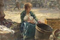 The Vegetable Seller