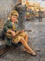 Girl with a Mandolin
