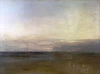 Rocky Bay with Figures