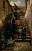 The Water Wheels at Savassa, Italy