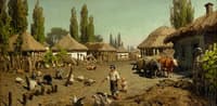 A village in the Ukraine